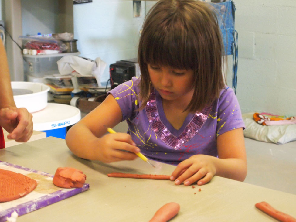 Kids Pottery Classes at Bareclay in Grandview, OH