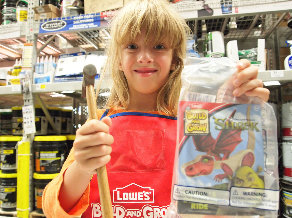 Lowe’s Build and Grow: FREE! Kids Clinics