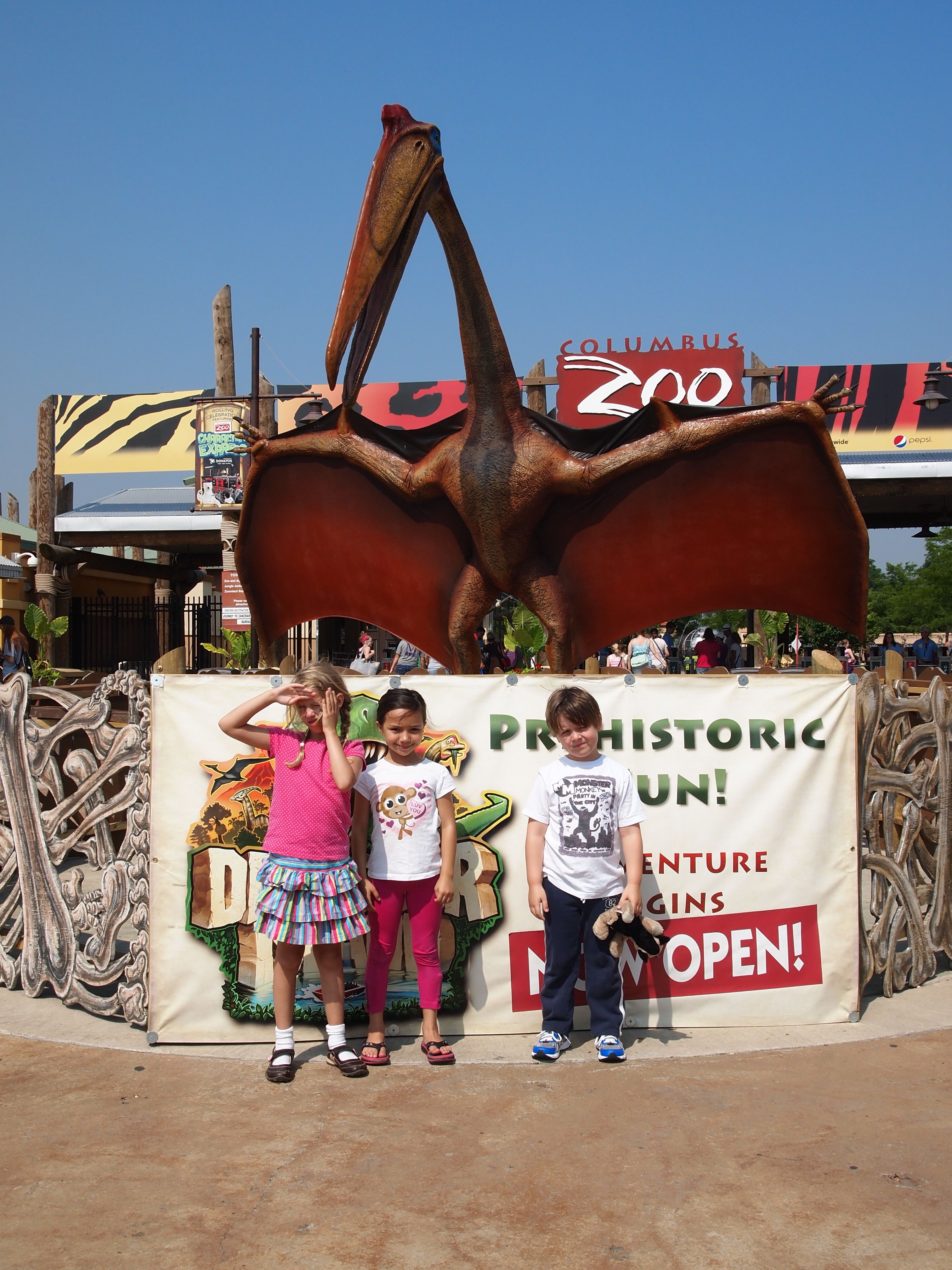 Dinosaur Island at The Columbus Zoo and Aquarium